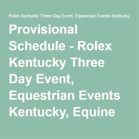 rolex kentucky 2015 course walk|rolex kentucky schedule.